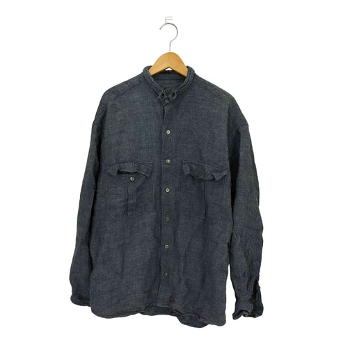 ポータークラシック PORTER CLASSIC ロールアップ バンブー リネン レーヨン シャツ メンズ L