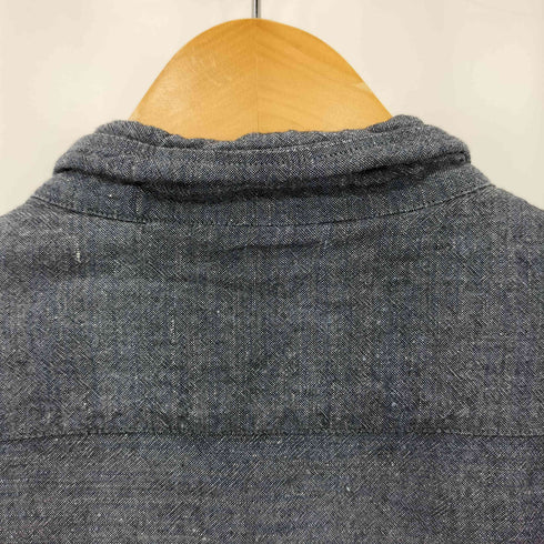 ポータークラシック PORTER CLASSIC ロールアップ バンブー リネン レーヨン シャツ メンズ L