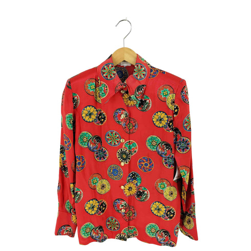 ニナリッチ NINA RICCI フランス製 シルクシャツ レディース FR:38
