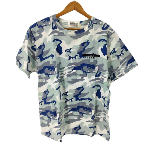アヴィレックス AVIREX USAAF 迷彩クルーネックTシャツ メンズ 2XL