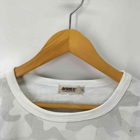 アヴィレックス AVIREX 迷彩クルーネックTシャツ メンズ 2L