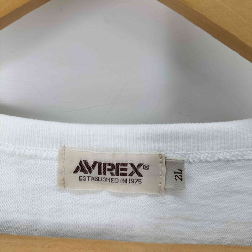 アヴィレックス AVIREX 迷彩クルーネックTシャツ メンズ 2L