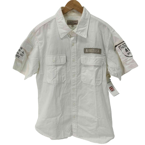 アヴィレックス AVIREX AIR FORCE BASE S/Sシャツ メンズ 2XL