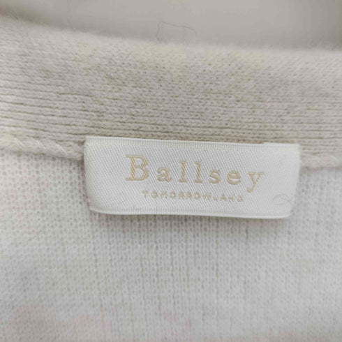 ボールジィトゥモローランド Ballsey TOMORROWLAND ダブルフェイスフォックス Vネックカーディガン レディース import:S