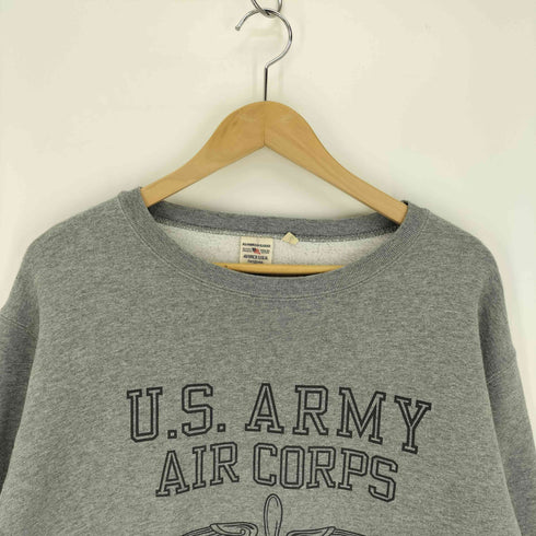アヴィレックス AVIREX U.S. ARMY AIR CORPS プリントプルオーバースウェット メンズ JPN:XL