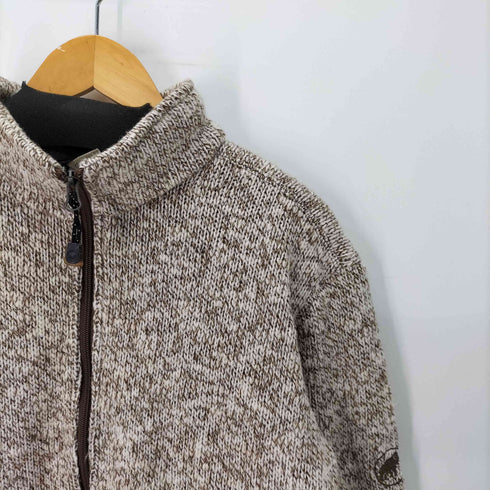 マムート MAMMUT 裏地フリース ウール ニットジャケット メンズ import:M