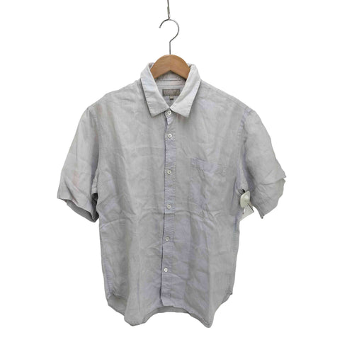 マーガレットハウエル MARGARET HOWELL S/Sリネンシャツ メンズ JPN:L