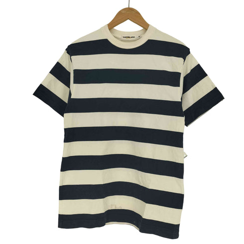 アベイシングエイプ A BATHING APE ボーダー柄 クルーネック S/S Tシャツ メンズ import:M