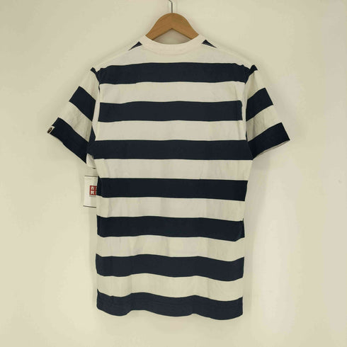 アベイシングエイプ A BATHING APE ボーダー柄 クルーネック S/S Tシャツ メンズ import:M