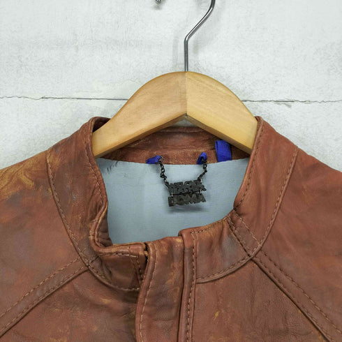 ドマ DOMA ムラ加工シングルレザーブルゾン レディース import:XS