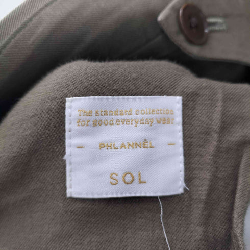PHLANNEL SOL UK オフィサーパンツ メンズ JPN:2