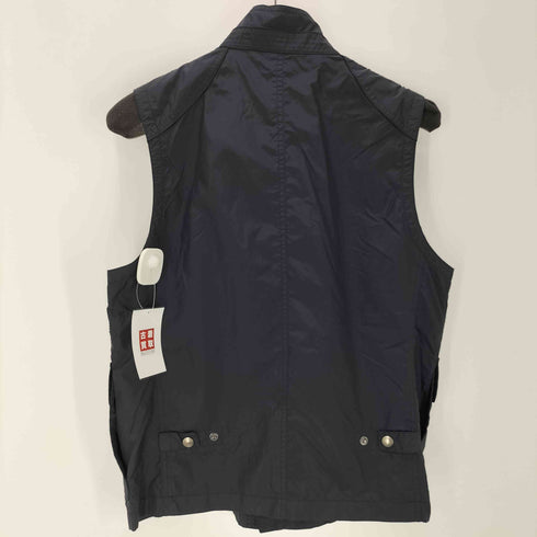 ザスコッチハウス The Scotch House 裏地メッシュ ギミック フルジップ ナイロン ベスト メンズ import:M