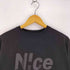 nice ナイス Nice basic tee ロゴプリントTシャツ メンズ L