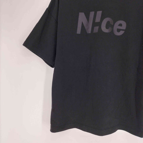 nice ナイス Nice basic tee ロゴプリントTシャツ メンズ L