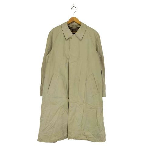 アクアスキュータム AQUASCUTUM ライナー付き比翼ステンカラーコート バルマカーンコート メンズ 40