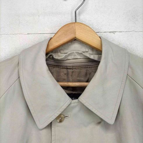 アクアスキュータム AQUASCUTUM ライナー付き比翼ステンカラーコート バルマカーンコート メンズ 40