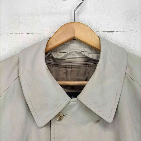 アクアスキュータム AQUASCUTUM ライナー付き比翼ステンカラーコート バルマカーンコート メンズ 40