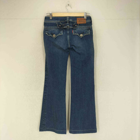 リーバイス Levis 00s シンチバック フレアデニムパンツ Y2K レディース 27