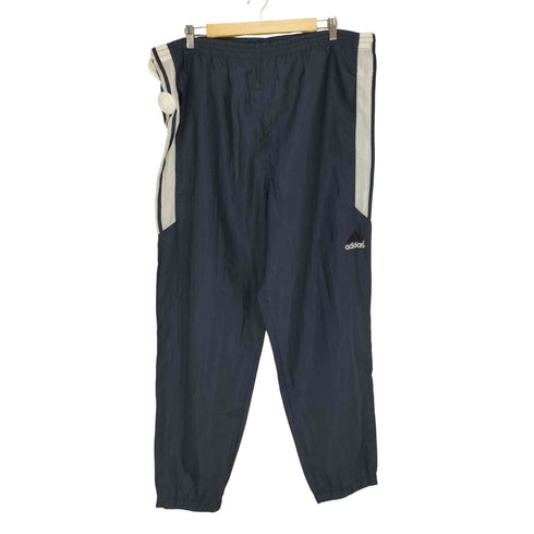 アディダス adidas 90-00s 万国旗タグ サイドラインナイロンパンツ メンズ L