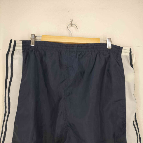 アディダス adidas 90-00s 万国旗タグ サイドラインナイロンパンツ メンズ L