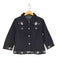 REEDS JEANS スパンコール&ビジュー装飾デニムジャケット Y2K レディース L