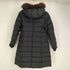 ランバンオンブルー LANVIN en Bleu フォックスファー フーデッドダウンコート レディース EUR:38