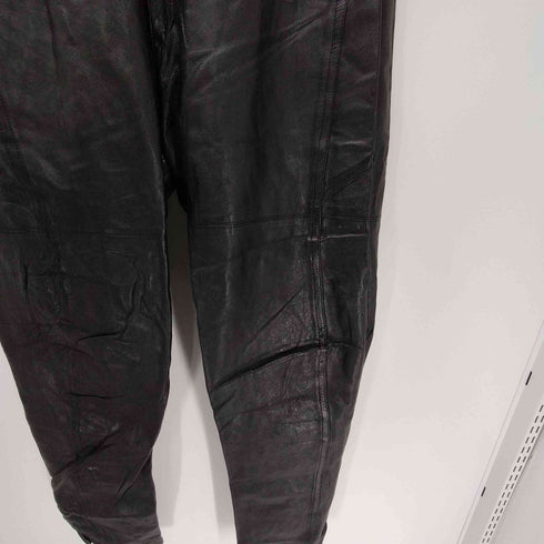 ムッシュ二コル MONSIEUR NICOLE 80-90S 初期タグ シープレザー シンチバック ジョッパーズ パンツ メンズ JPN:M