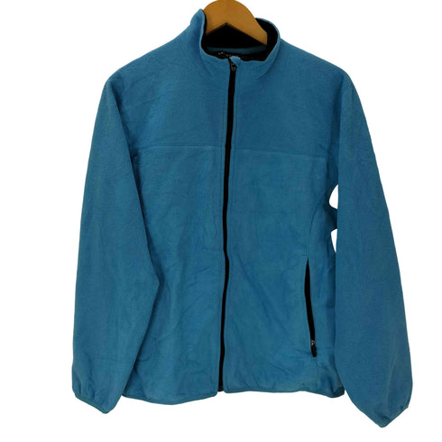 ランズエンド LANDS END 00S ボア フリース フルジップ ブルゾン ジャケット メンズ