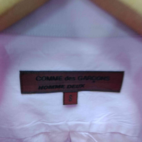 コムデギャルソンオムドゥ COMME des GARCONS HOMME DEUX AD2008 襟芯 L/S ドレス シャツ メンズ JPN:S