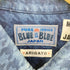 ブルーブルー BLUE BLUE 千鳥柄 インディゴ染 シャツ メンズ JPN:3