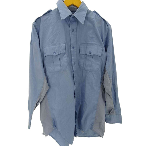 HORACE SMALL メキシコ製 L/S スイッチング バイカラー ミリタリー ワーク シャツ ビックサイズ メンズ 34