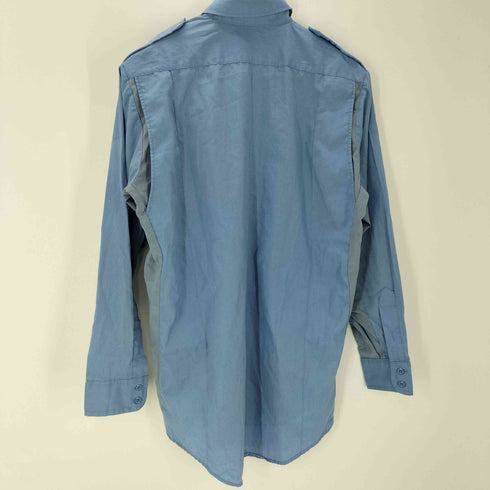 HORACE SMALL メキシコ製 L/S スイッチング バイカラー ミリタリー ワーク シャツ ビックサイズ メンズ 34