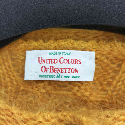 ユナイテッドカラーズオブベネトン UNITED COLORS OF BENETTON イタリア製 シャギーニット カーディガン レディース