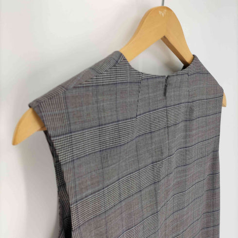 トゥモローランドコレクション TOMORROWLAND collection グレンシャーク ウエストタックワンピース レディース JPN:36