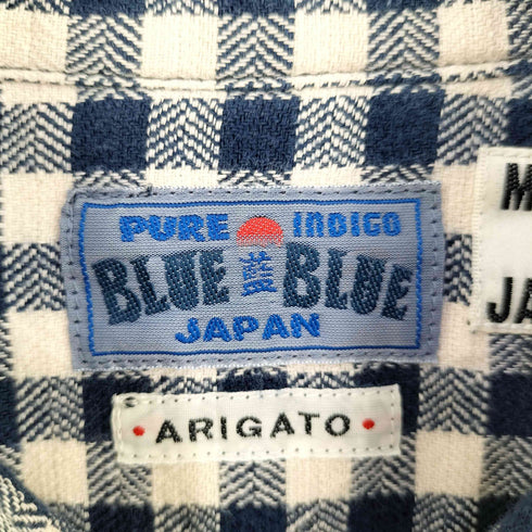 ブルーブルー BLUE BLUE チェック柄 シャツ メンズ JPN:4