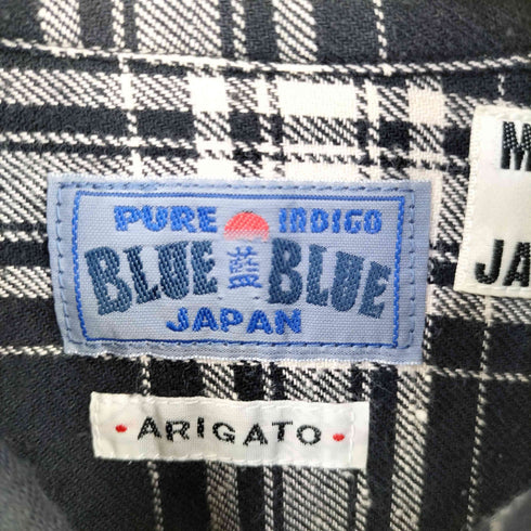 ブルーブルー BLUE BLUE チェック柄 ネルシャツ メンズ JPN:4