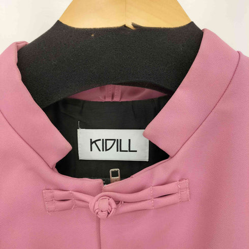 キディル KIDILL 混沌 チャイナ カンフー 胸バックワッペン付き ボンバージャケット メンズ 46