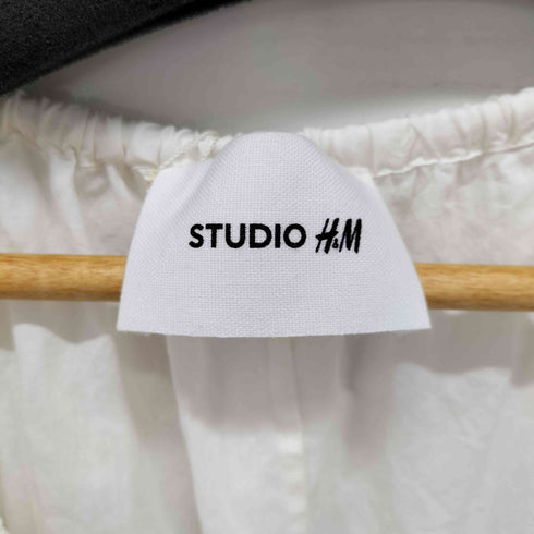 エイチアンドエム H&M STUDIO オーガニックコットンワンピース レディース import:M