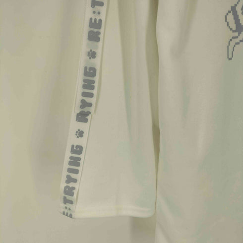 NUAGE フリルハーフジッププルオーバー レディース JPN:M