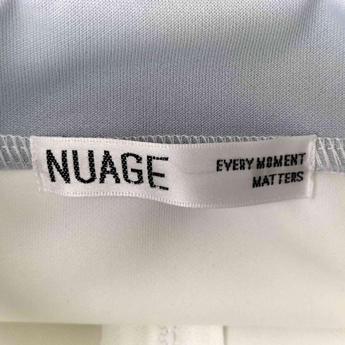 NUAGE フリルハーフジッププルオーバー レディース JPN:M
