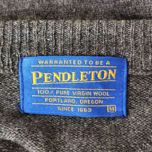 ペンドルトン PENDLETON Vネックウールニット メンズ JPN:M