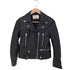 アクネストゥディオズ ACNE STUDIOS MOCK ラムレザー ダブルライダースジャケット レディース 34