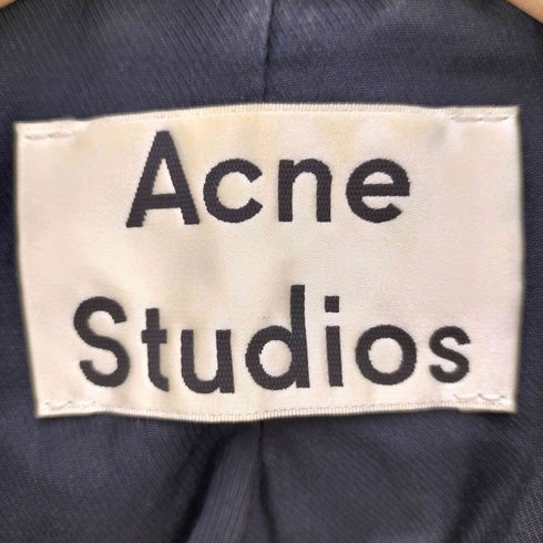 アクネストゥディオズ ACNE STUDIOS MOCK ラムレザー ダブルライダースジャケット レディース 34