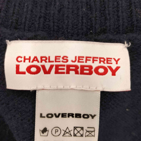 チャールズジェフリーラバーボーイ CHARLES JEFFREY LOVERBOY ニット付け襟 セーラーニット メンズ