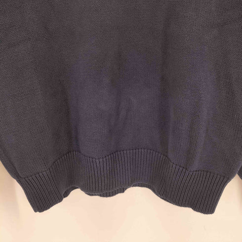 ノーティカ NAUTICA 90S ロゴ刺繍クルーネックコットンニット メンズ JPN:XL