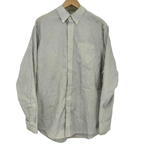 エルエルビーン L.L.Bean 00s WRINKLE FREE SLIGHTLY FITTED チェック ボタンダウンシャツ メンズ import:M