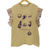ノントーキョー NON TOKYO 24ss フリルスリーブTシャツ レディース FREE