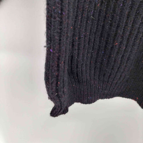 THE BRITISH WOOL COLLECTION UK製 ネップ ウール100% ニット メンズ UK 36/38