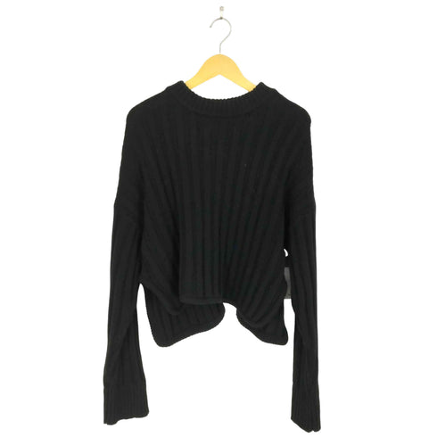 トゥデイフル TODAYFUL バックスリットクロップドニット レディース F