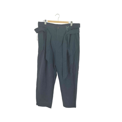 フランクリーダー FRANK LEDER ドイツ製 ベルト付き ワイドパンツ メンズ XS